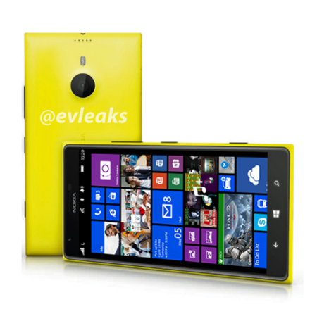Primer render de Nokia Lumia 1520 publicado por evleaks