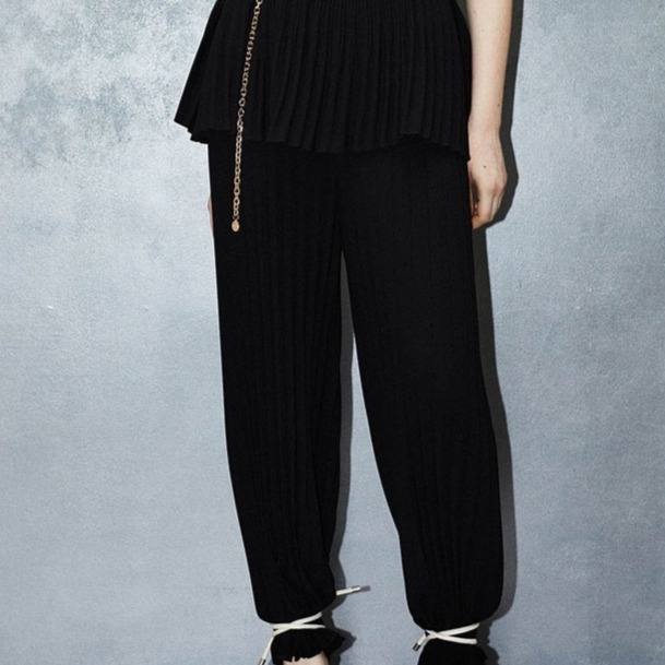 Sfera - Pantal�n plisado.