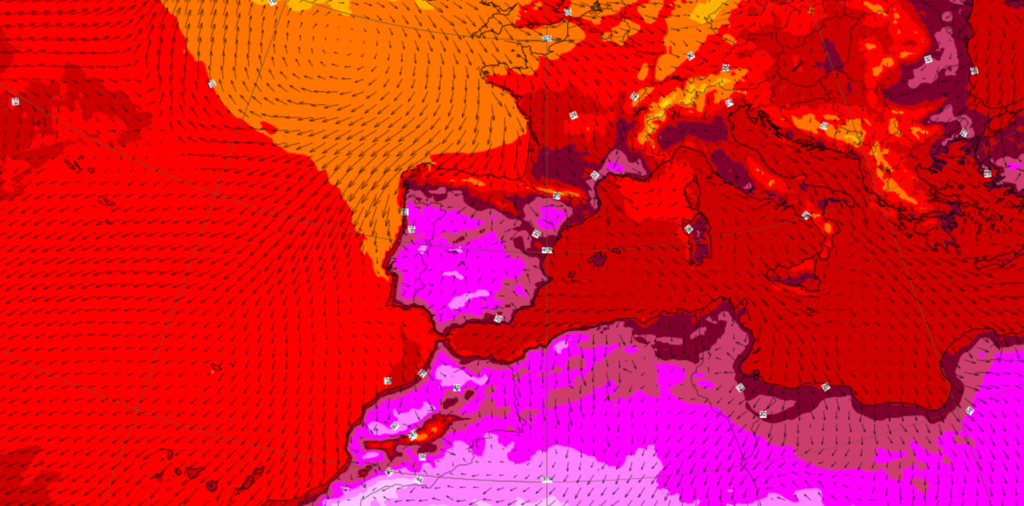 Los 43º son solo el síntoma: esta ola de calor tiene muy poco de normal por culpa de una situación "estacionaria"