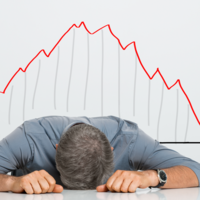 Números rojos en bolsa: los grandes índices ya caen un 20% en lo que va de año