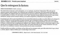 ¿Saben ellos lo que nos cuestan?