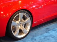 Más fotos del Camaro Concept, ahora en rojo