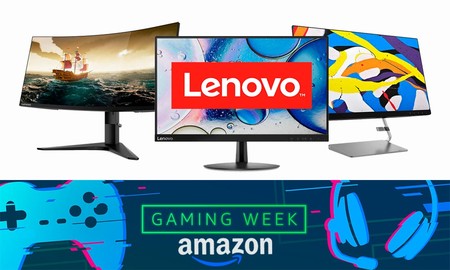 Gaming Week de Amazon. Estos 14 monitores de Lenovo están superrebajados hasta el 26 de agosto