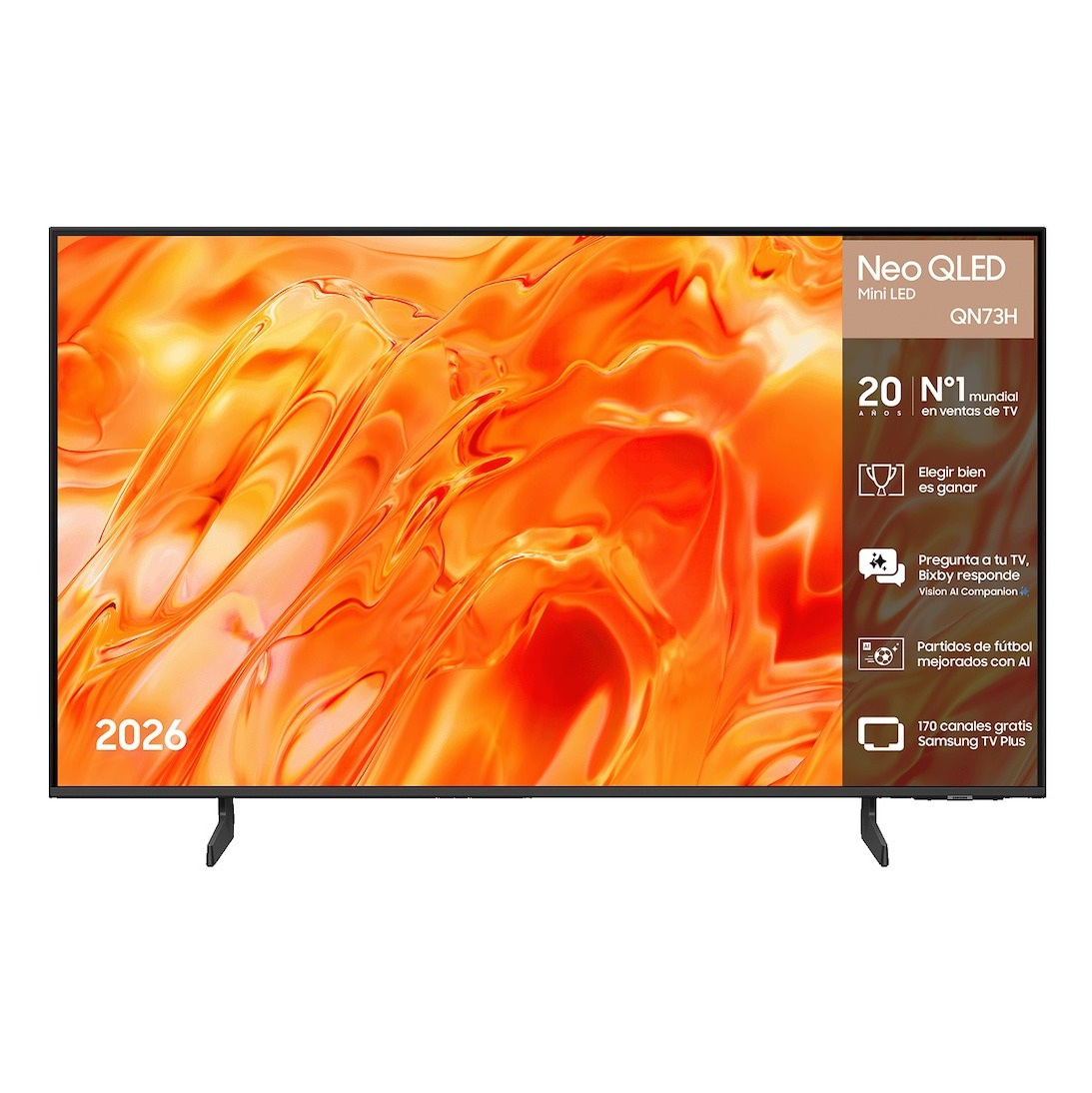 TV 50" Neo QLED QN73H 4K Samsung Vision AI Smart TV (2026)