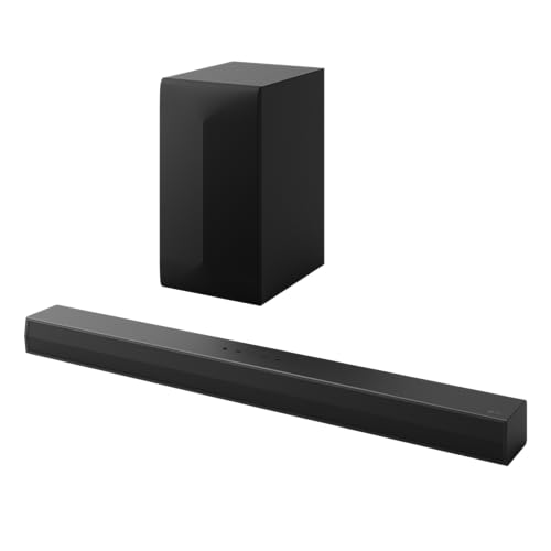 LG DS60T - Sound Bar, Bluetooth, 340W, 3.1 Channels with subwoofer, Dolby Digital, DTS Digital Surround, Black