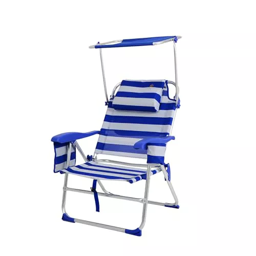 Crevicosta - Silla de Playa con toldo y Nevera incorporada