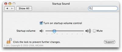 Ajuste del sonido de arranque del Mac
