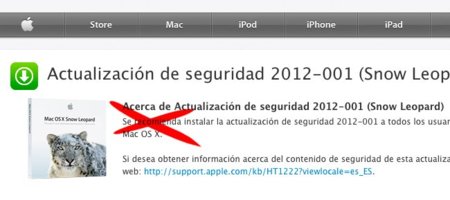 La actualización de seguridad 2012-001 de Snow Leopard causa problemas con las aplicaciones PowerPC
