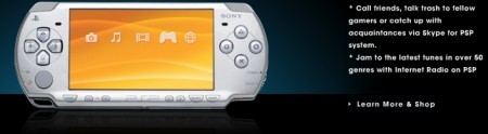 PSP con Skype en el CES 2008