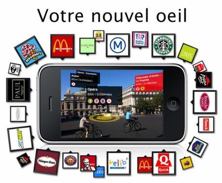 Métro Paris: aplicación para el iPhone con realidad aumentada