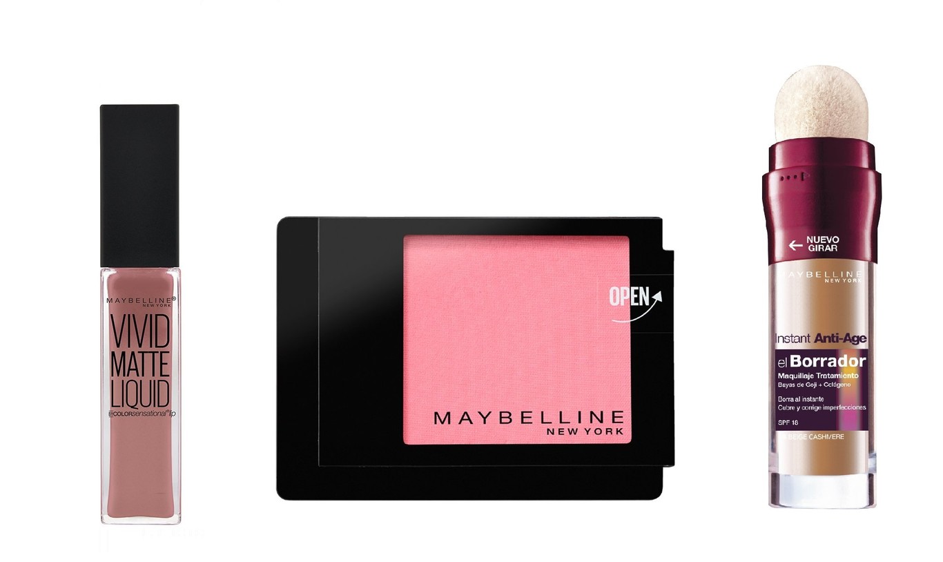 En Amazon 30% de descuento en los productos de maquillaje de la marca Maybelline