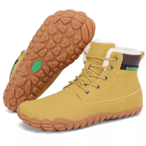 SAGUARO Zapatillas Barefoot Invierno Hombre 