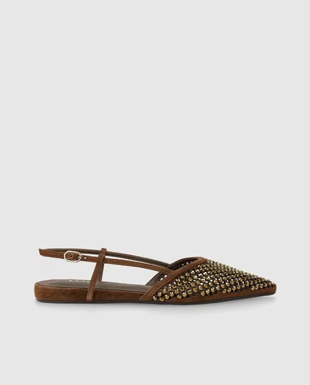 Zapatos Primavera Planos De Vestir Elegantes Bailarinas Sandalias Bonitas Piel Joya Destalonados Mule