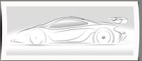 Teaser del McLaren P1 GTR, el híbrido más salvaje del mundo, con 1.000 CV