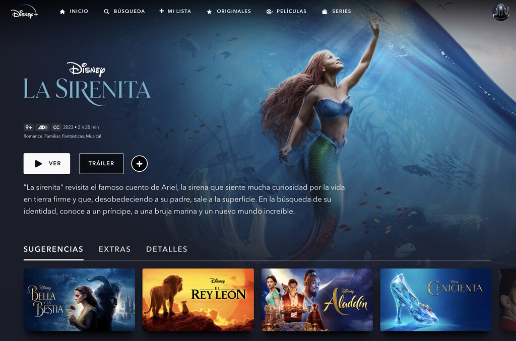 Si notas que falta algo en Disney+ no es sólo tu cuenta. Se han cargado una de las funciones más 