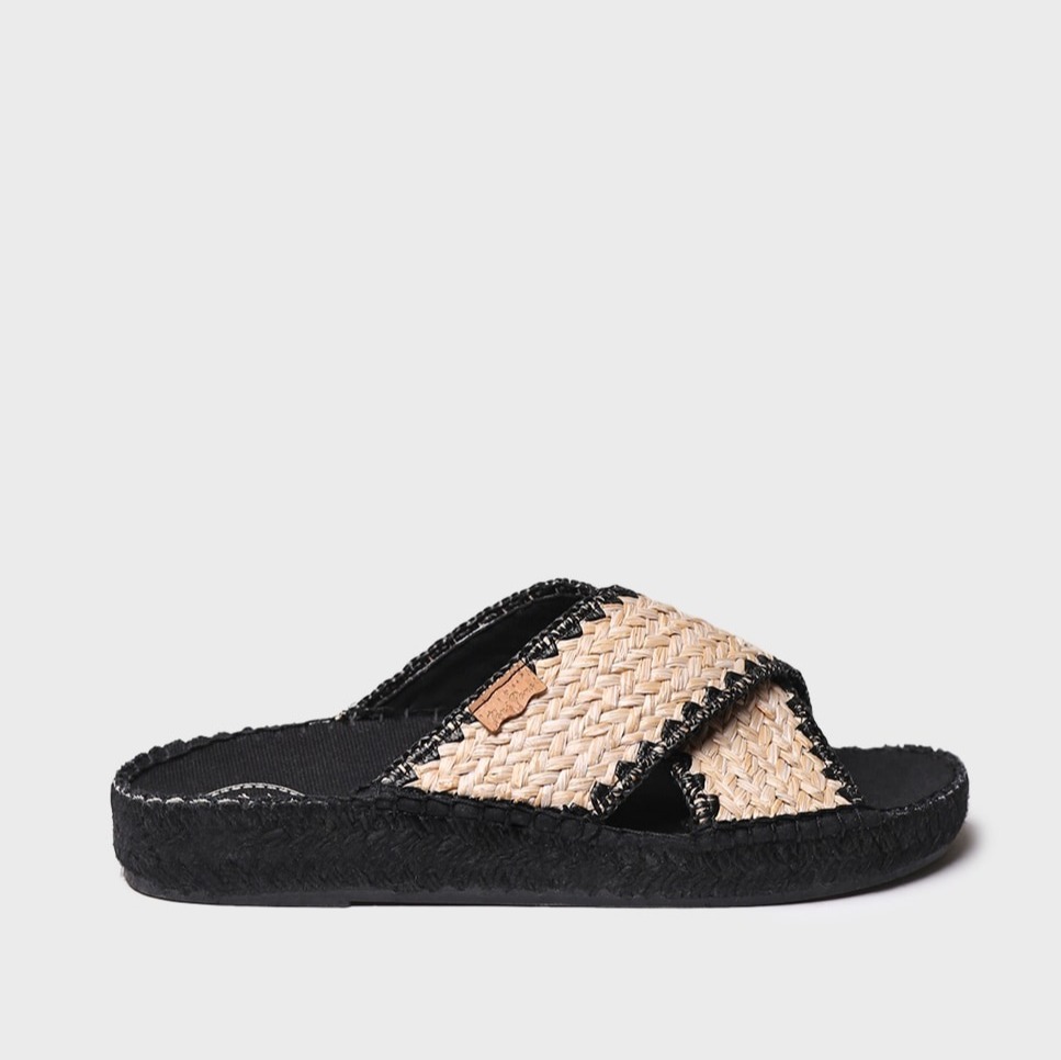 Toni Pons
Alpargatas planas de mujer cruzadas de tejido trenzado