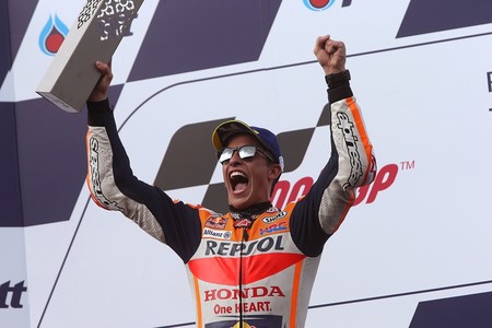 Marc Márquez: "He ganado a Dovizioso con su misma estrategia. No le he enseñado las cartas"