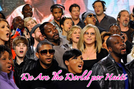 Ochenta celebrities cantan 'We Are The World' por Haití