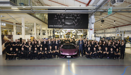 Lamborghini espera la llegada del Urus vendiendo 3.457 coches el año pasado, un 7% más