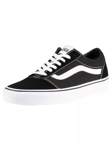 Vans Ward, Zapatillas Hombre, Black and White, 42 EU