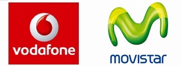 Movistar y Vodafone usan la misma imagen para sus anuncios