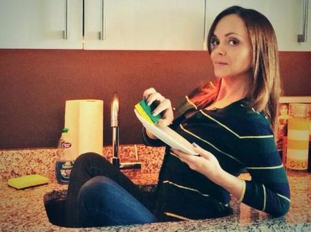 Christina Ricci se nos ha preñado