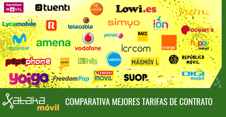 Las mejores tarifas móviles ahora están en manos de Digi, telecable o Yoigo, y éstas las mejores alternativas