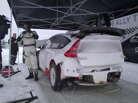 Petter Solberg ya tiene su Citroën C4 WRC