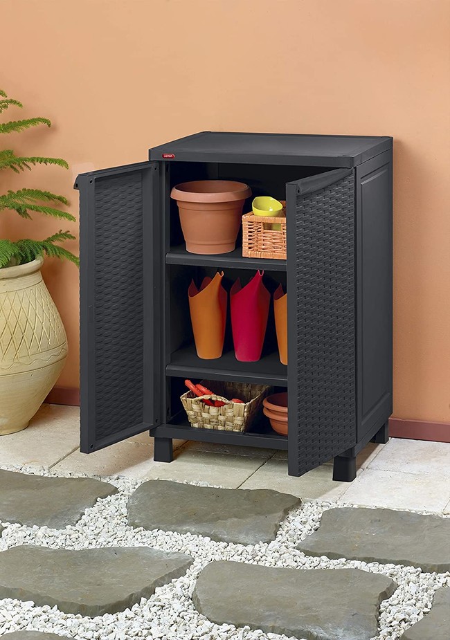 17 muebles de almacenaje de exterior, para poner orden en el jardín, en