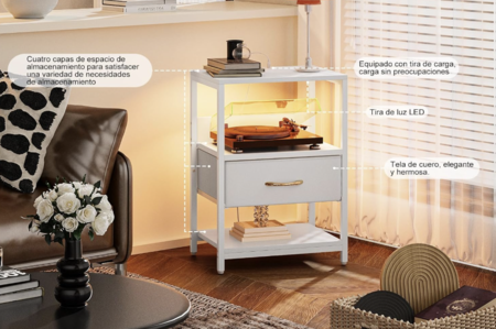 Buro Mesa Noche Carga