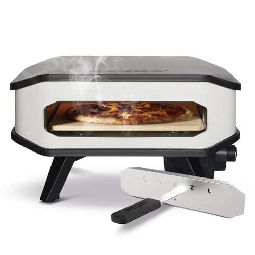 Cozze® Horno para pizza eléctrico de 13" con tapa frontal 