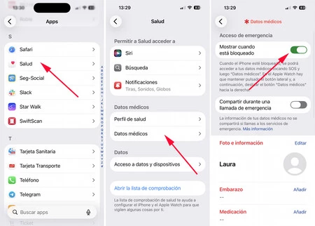 Datos Medicos Ios