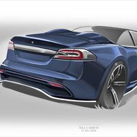 Solo dos puertas y dos asientos, así será el Tesla Model S Roadster de Ares Design