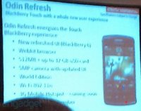 BlackBerry Storm3, primeras filtraciones