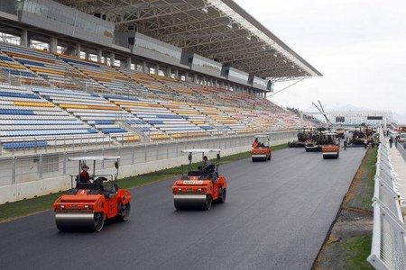 Gran Premio de Corea del Sur de Fórmula 1. Preocupa el asfalto del Circuito de Yeongam
