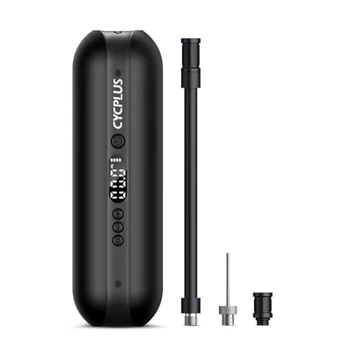 CYCPLUS Bomba Eléctrica Bicicleta Inflador Portátil 150PSI Auto-Off