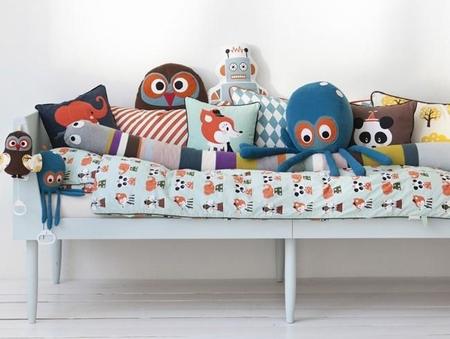 Renueva con cojines: un toque divertido para la habitación infantil