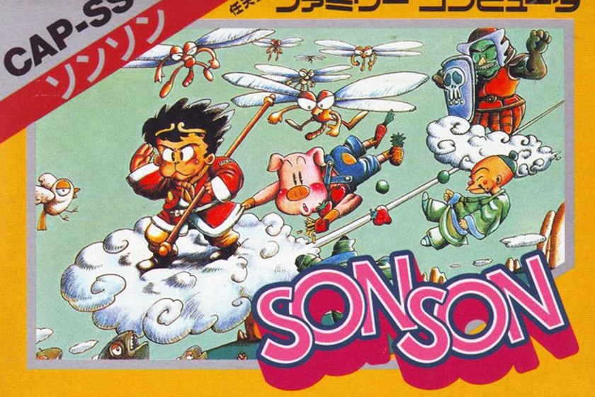 Retroanálisis de SonSon, el minimalista hombre mono de Capcom que era incapaz de estarse quieto