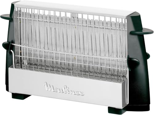 Moulinex Multipan, Tostador Clásico, Para 4 Rebanadas, Inox y negro