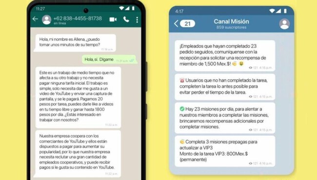 Los 'montalikes', la nueva estafa en WhatsApp sobre la que nos advierte ...