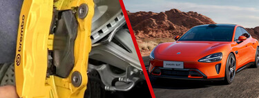 Pinças de freio do Xiamoi SU7 são impressionantes: com 2,2 mil kg e 673 cv, escondem discos e pastilhas freio pouco maiores que os de um SEAT Ateca 