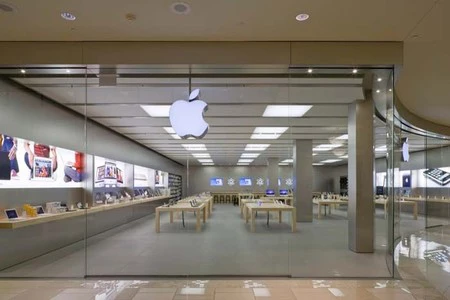 以前の Aventura Apple Store のレイアウト