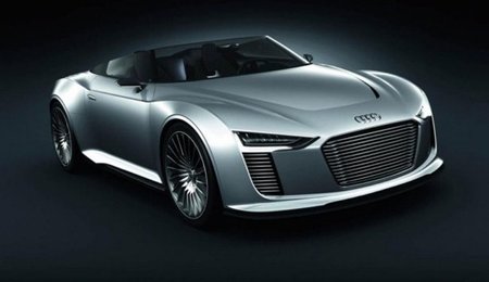 Audi e-tron Spyder concept se dejó ver en Le Mans