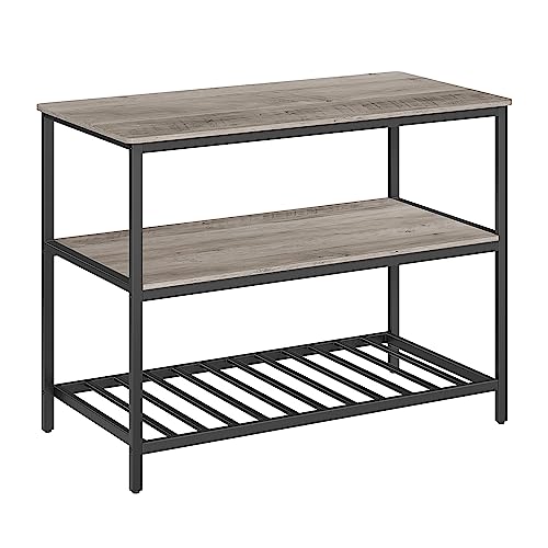 VASAGLE Isla de Cocina con Encimera Grande