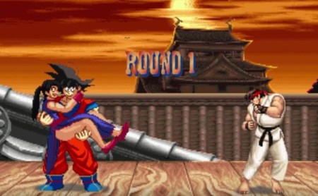 Goku vs. Street Fighter II es el crossover que estábamos esperando... y que no podremos jugar