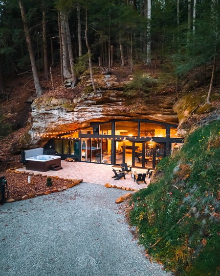 the cave