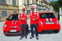 Fernando Alonso y Felipe Massa ya tienen sus Abarth 695 Tributo Ferrari