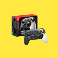 Día sin IVA en MediaMarkt: El mando Pro para Nintendo Switch de Zelda: Tears of the Kingdom se desploma a su precio más bajo hasta la fecha 