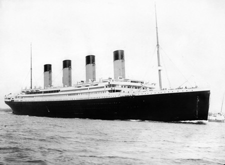 China recrea el hundimiento del Titanic