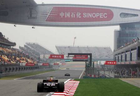 Los horarios del Gran Premio de China